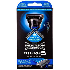 Бритва для бритья Wilkinson Sword Hydro5 Sens, станок +2 сменные лезвия